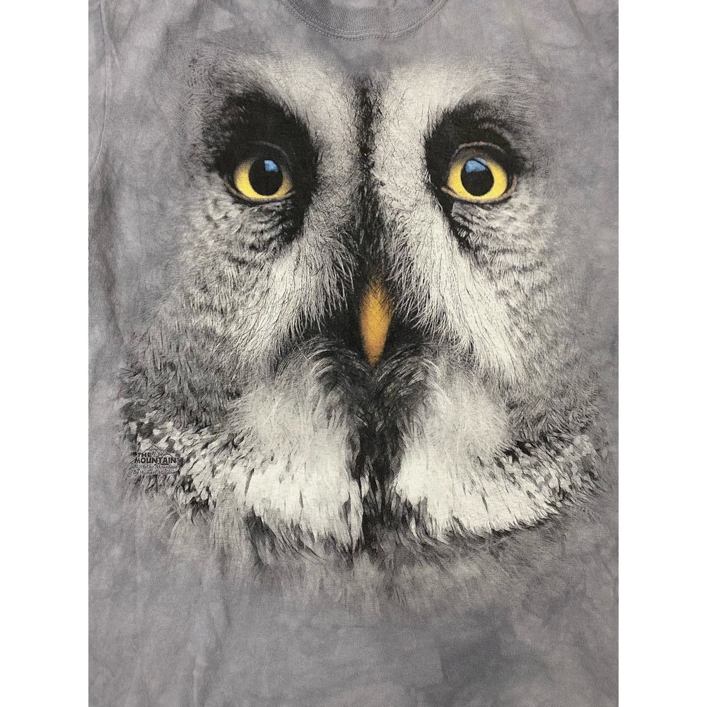 The Mountain USA 2013 Michael McGloin owl tie-dye cotton graphic t-shirt, S - Picture 2 of 5